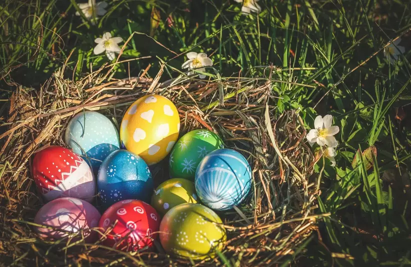 pascua de resurrección, huevos de pascua, huevos