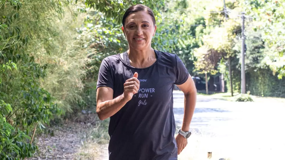 Fabiana Hasbani, fundadora de Empower Run Girls