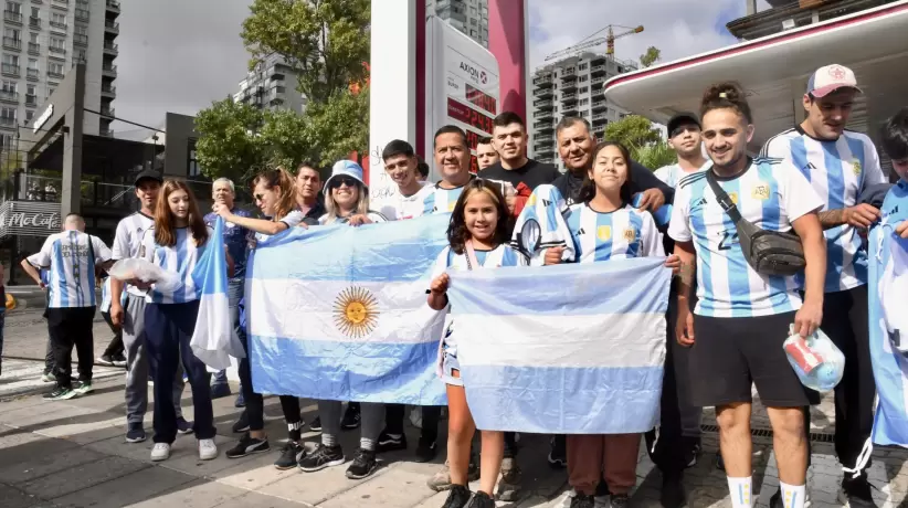 Selección Argentina, Festejo, River