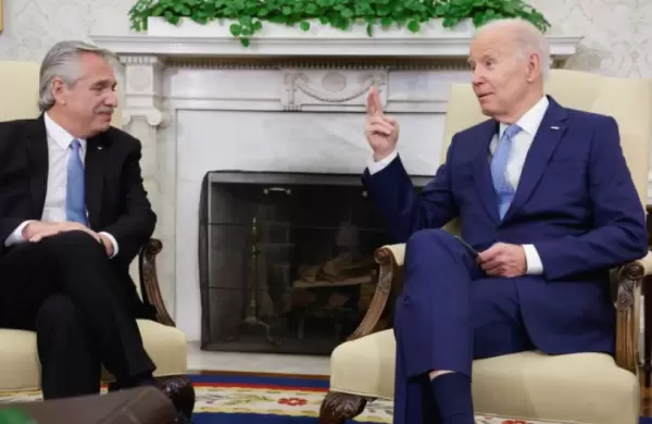 FMI y formalidades: As fue el encuentro de Alberto Fernndez con Joe Biden
