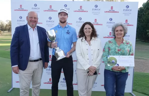 Un golfista sueco, el nuevo ganador del Zurich Argentina Swing