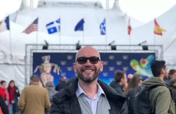 Franck Hanselman, del Cirque Du Soleil: "Tengo ganas de descubrir cmo es el pblico argentino"