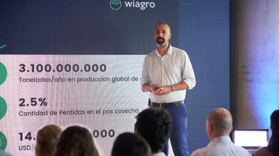 ariel ismirlian, ceo de wiagro. participante del zurich innovation championship