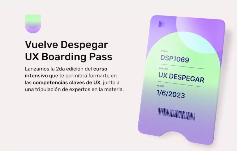 despegar ux boarding pass