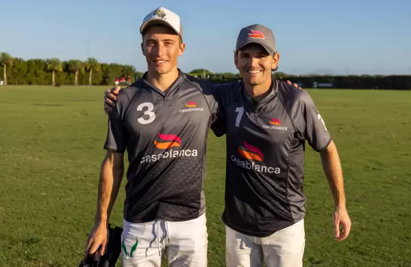 Grant Ganzi y Barto Castagnola son un do dinmico que lleva al equipo de polo de Casablanca a la victoria