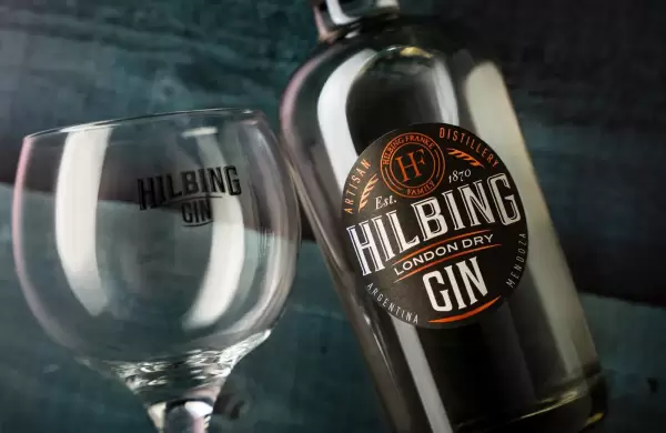 El gin mendocino Hilbing London Dry fue galardonado en la San Francisco World Spirit Competition 2023