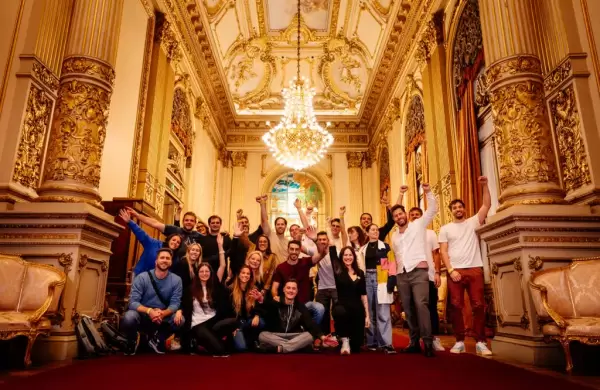 As fue el encuentro en el Teatro Coln que reuni a 30 emprendedores argentinos