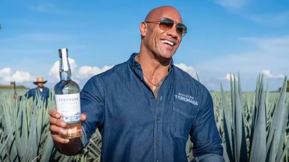 Dwayne Johnson, la roca, tequila, Teremana