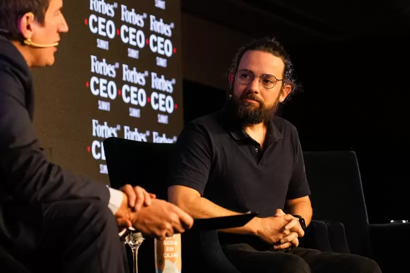 Sebastián Serrano, CEO y Co Founder de Ripio, en Forbes CEO Summit.