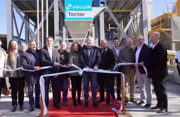 Tras una inversin de US$ 5 millones, Holcim inaugura una planta de morteros para expandir su oferta de productos