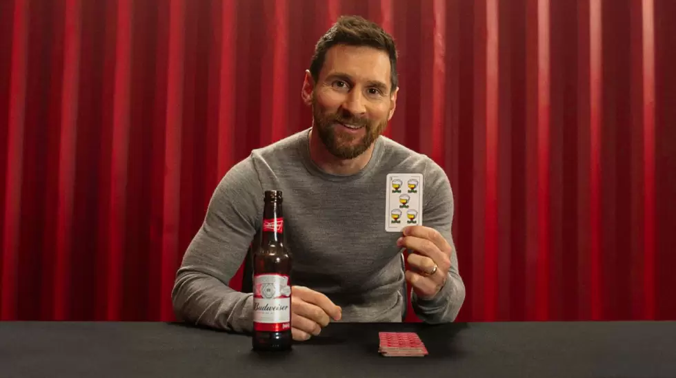 Messi Budweiser