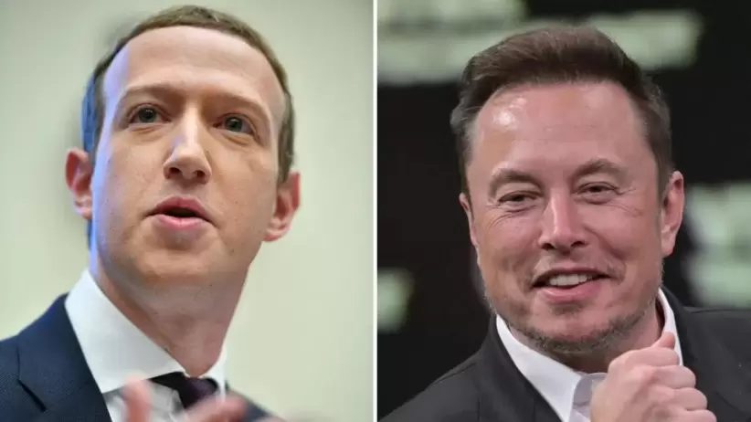 Mark Zuckerberg Elon Musk