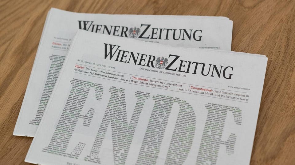 Il giornale più antico del mondo ha smesso di pubblicare dopo 320 anni