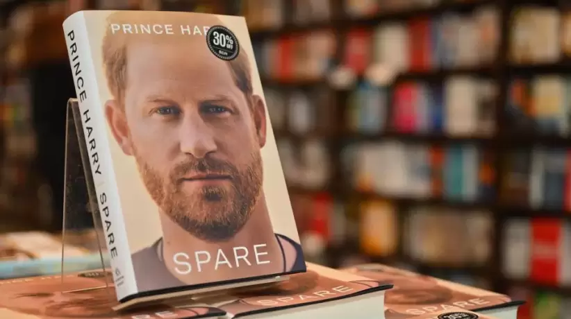 Príncipe Harry, libro, autoayuda, best seller, estados unidos