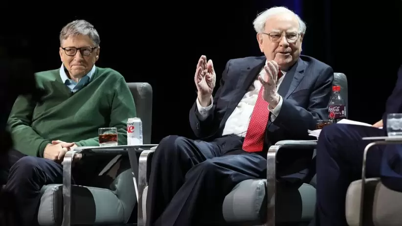 Bill Gates y Warren Buffett