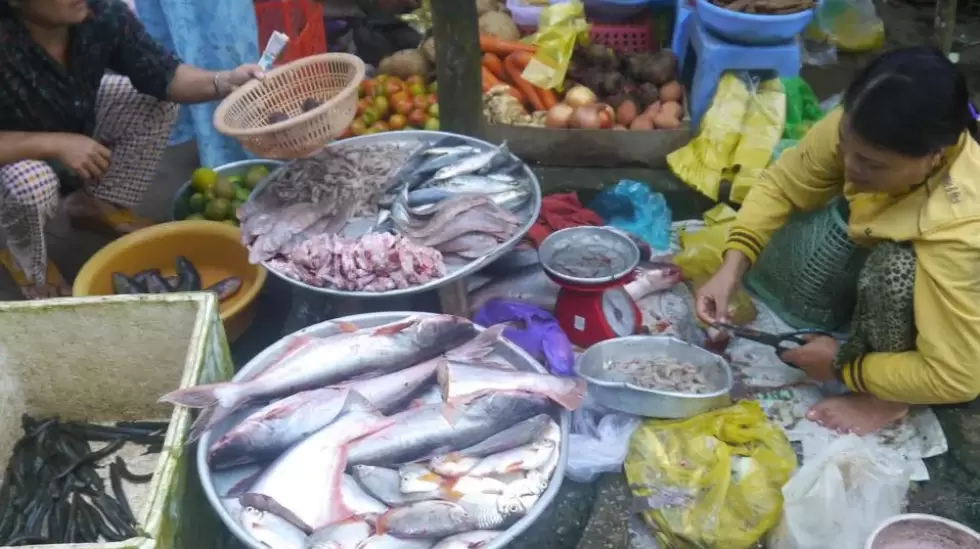 Pesca sistema de agua dulce