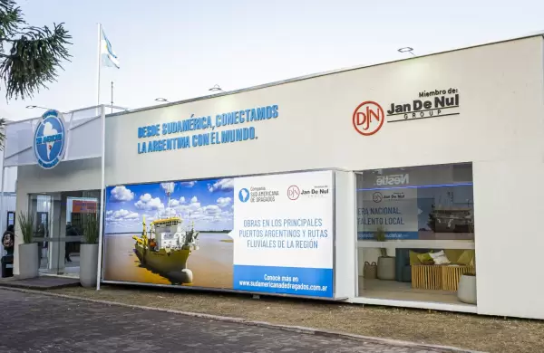 Compaa Sud Americana de Dragados expone sus proyectos y obras en Expo Rural 2023