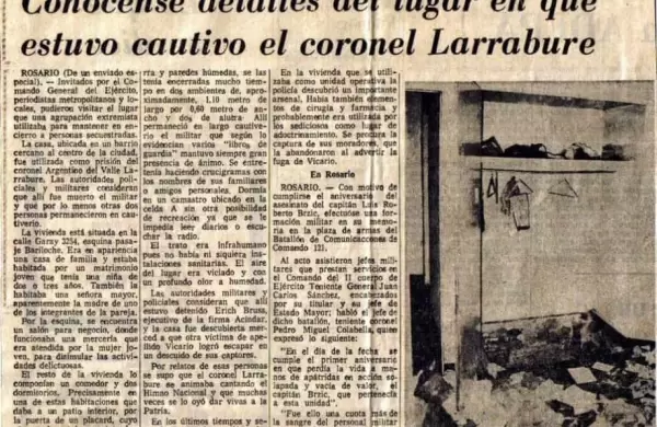La historia del coronel Larrabure: un proceso de beatificación