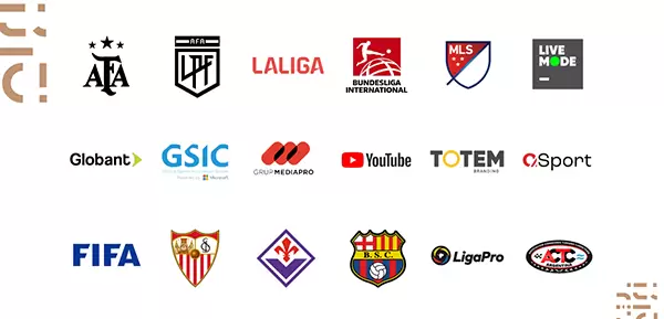Algunas de las ligas y clubes que participarán