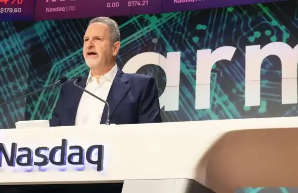 Las acciones de Arm continan bajando tras el furor por su debut en el Nasdaq