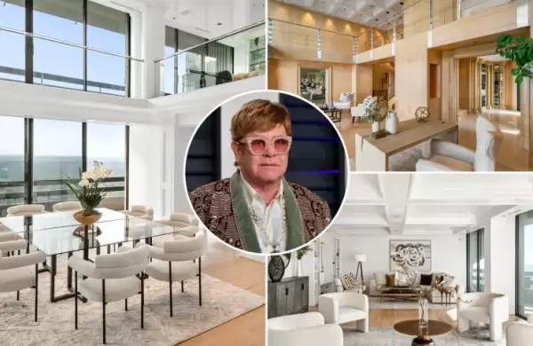 As es la alucinante mansin que Elton John puso a la venta en Atlanta: la contundente cifra que pide el artista