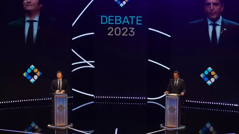 debate presidencial (Télam)