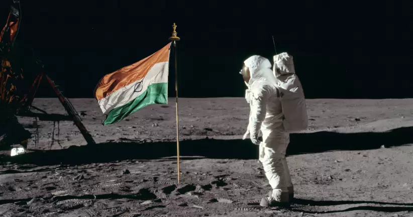 India, espacio, misión, luna