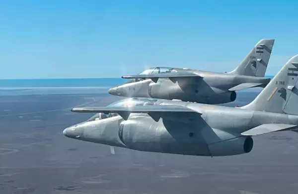 Despliegan un amplio operativo de proteccin aeroespacial con inhibidores de drones para la asuncin de Javier Milei