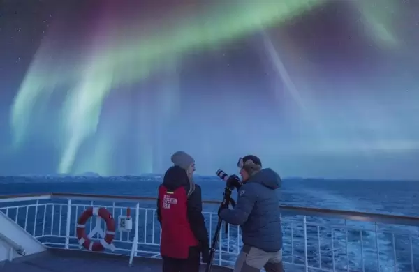 Dónde, cuándo y por qué realizar un crucero por la aurora boreal en 2024