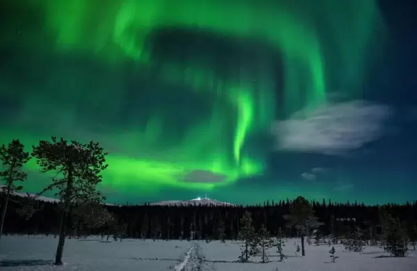 Estos alojamientos temporarios ofrecen vistas espectaculares de la aurora boreal