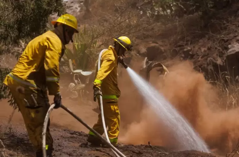 Incendios forestales, Bolivia, Drones