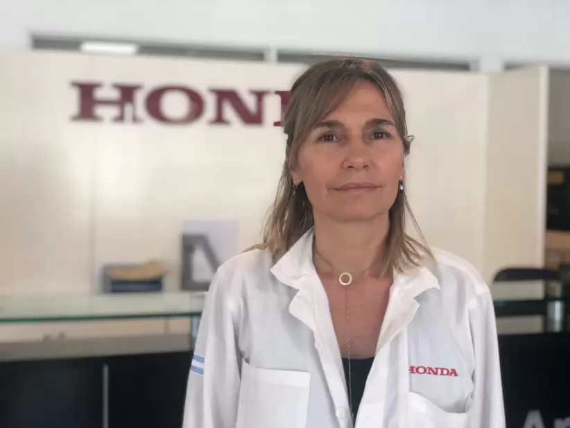 Viviana Daleoso, Gerente de Relaciones Institucionales de Honda Motor de Argentina.