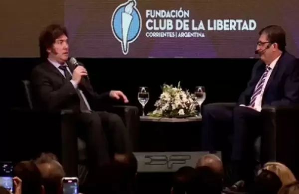 Milei compar al Congreso con un "nido de ratas" y tild de "traidor" a Lpez Murphy