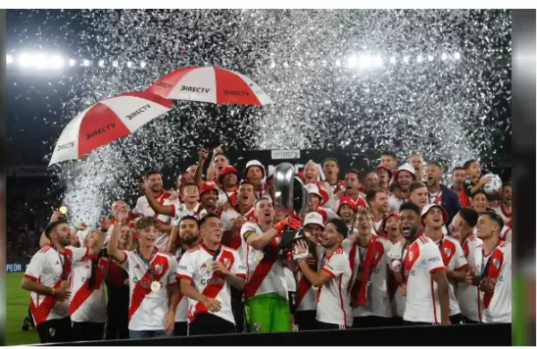 River campen de la Supercopa Argentina: venci a Estudiantes en un final apasionante