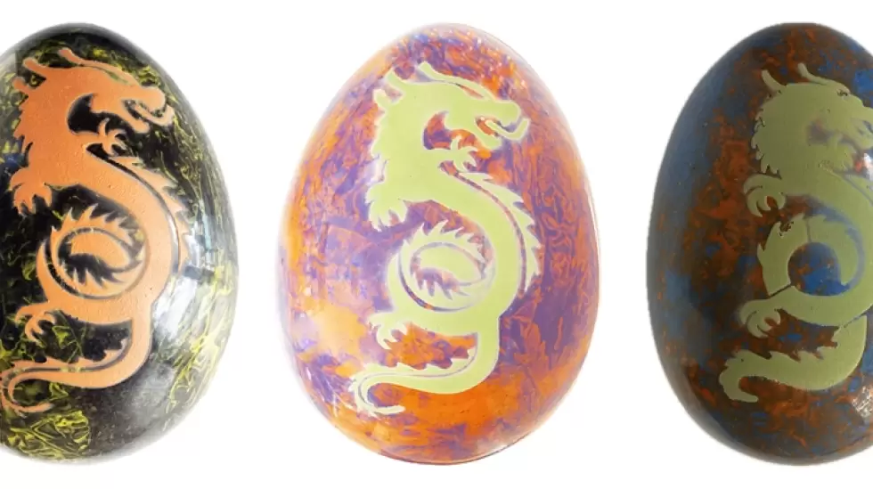 huevos de dragones