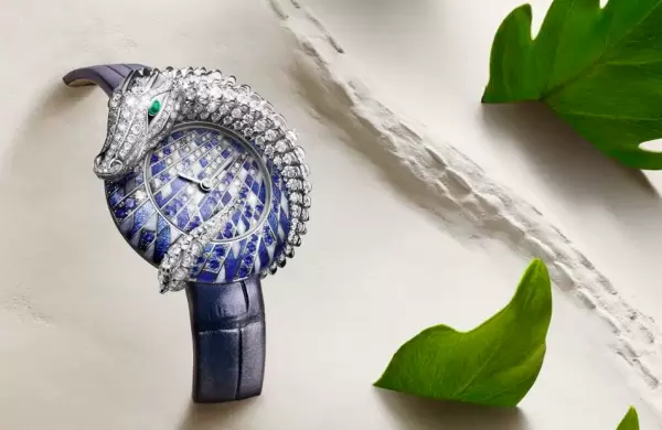 La nueva coleccin de relojes-joya de Cartier inspirada en la naturaleza