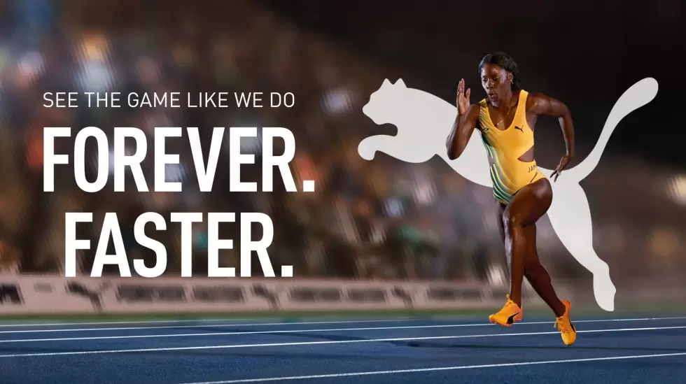 puma forever faster_brand campaign_shericka jackson