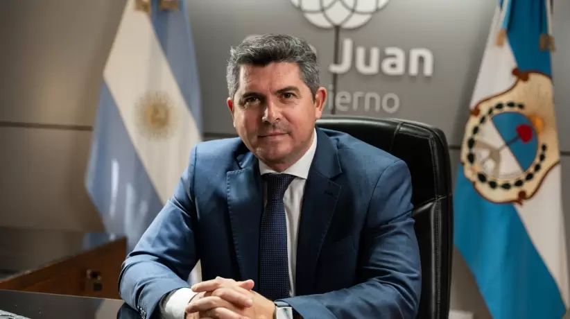 Marcelo Orrego, gobernador de San Juan.