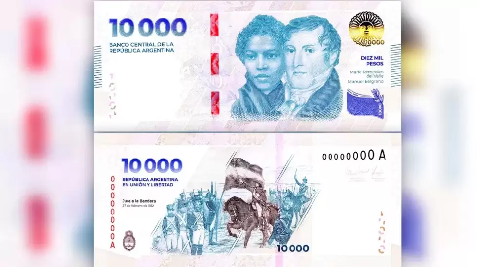 billete 10.000