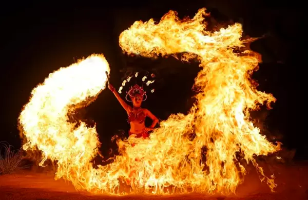 Cómo esta lujosa cena en el desierto se convirtió en la última moda en Dubai