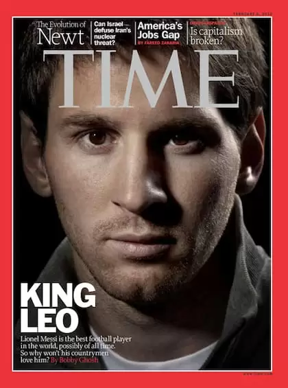 Tapa TIME - Lionel Messi
