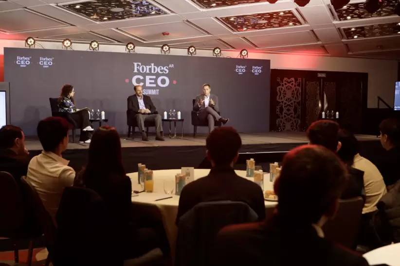 Luis Loleo durante su participacin en el Forbes CEO Summit.