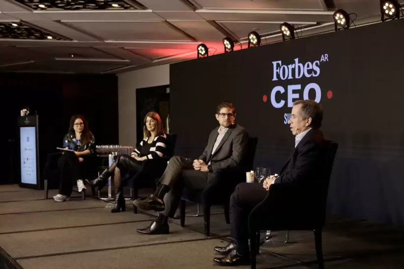 Mariana Camino, Presidente y CEO de Abeceb, durante su participacin en el Forbes CEO Summit.