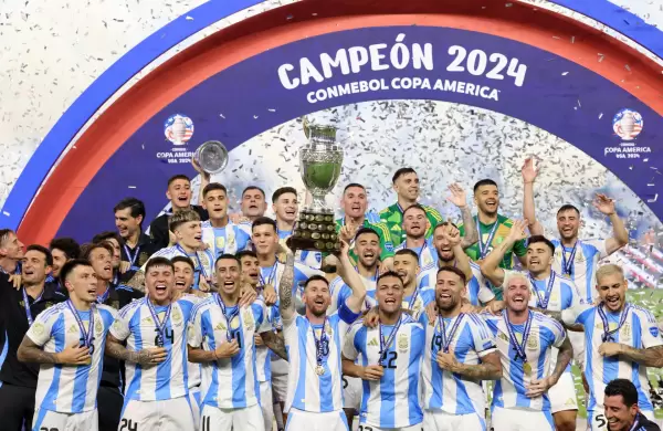 La selección Argentina levantó su decimosexta Copa América