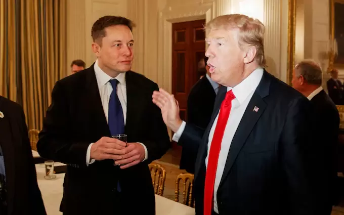 Tesla Elon Musk Donald Trump