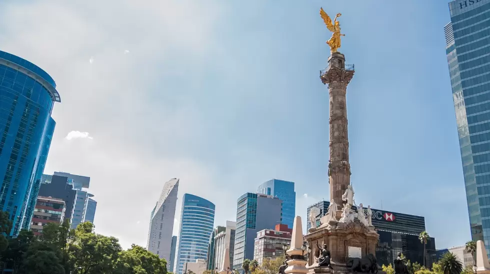 estatua, mexico, angel