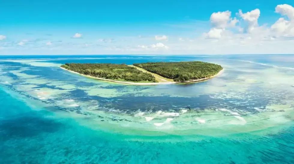 La isla Alphonse, en las islas exteriores de las Seychelles