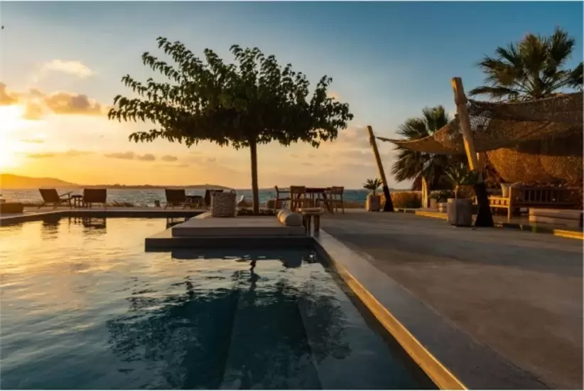 Isla en Grecia