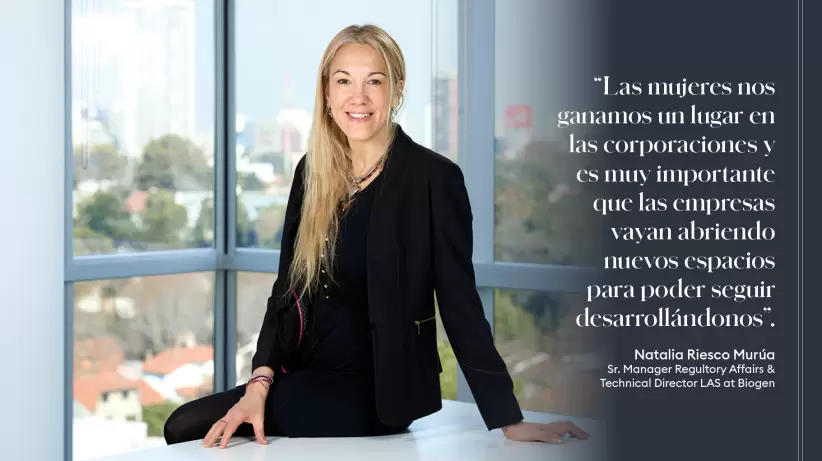 mujeres lideres - biogen - mujeres - Natalia Riesco Murua