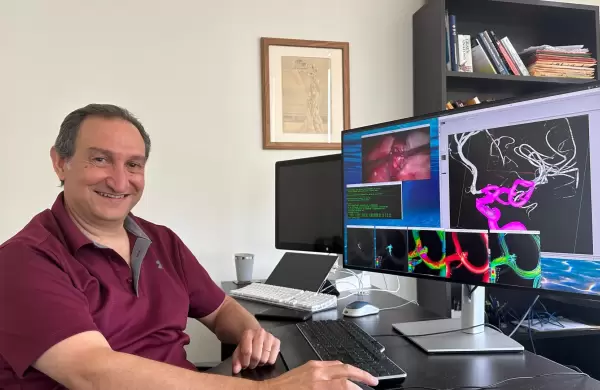 Un fsico argentino se instal en Washington y logr desarrollar un modelo personalizado para predecir la rotura de aneurismas cerebrales